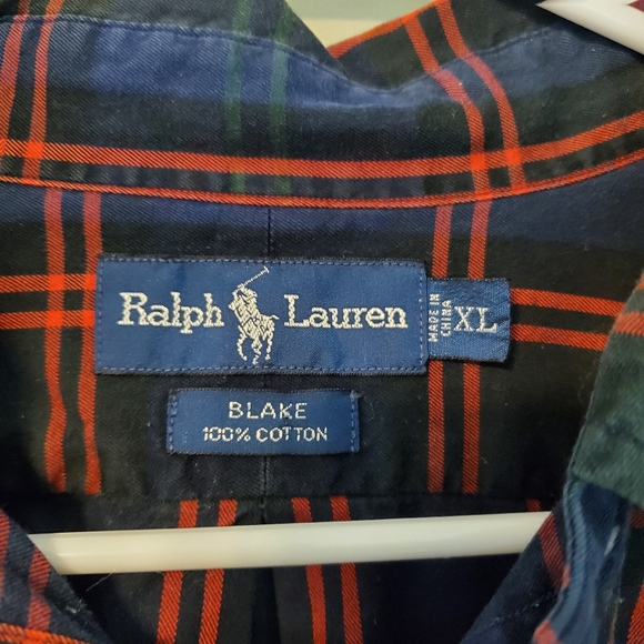 Mens Ralph Lauren Polo Blake Button Down Long Sleeve Shirt Sz XL - Picture 2 of 5